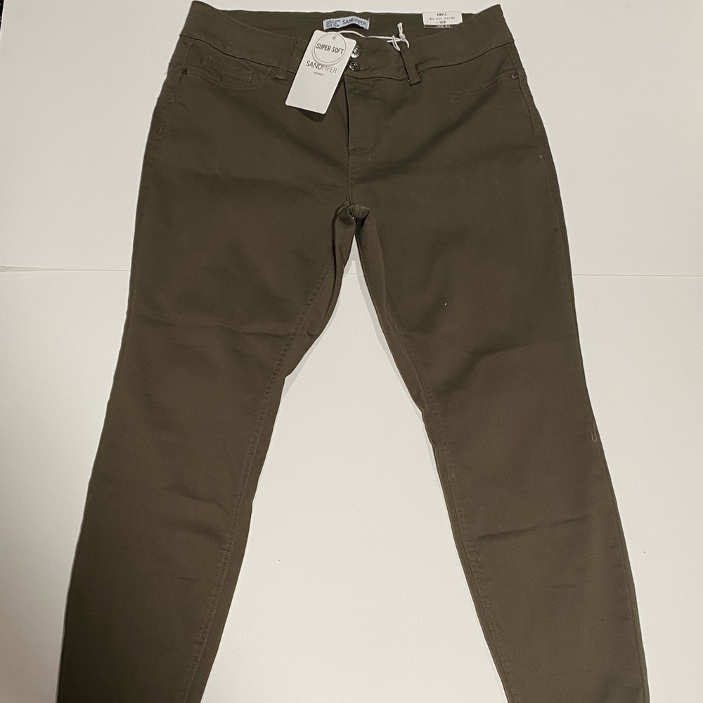 Sand Piper Super Soft Ankle Mid Rise Jegging 18W